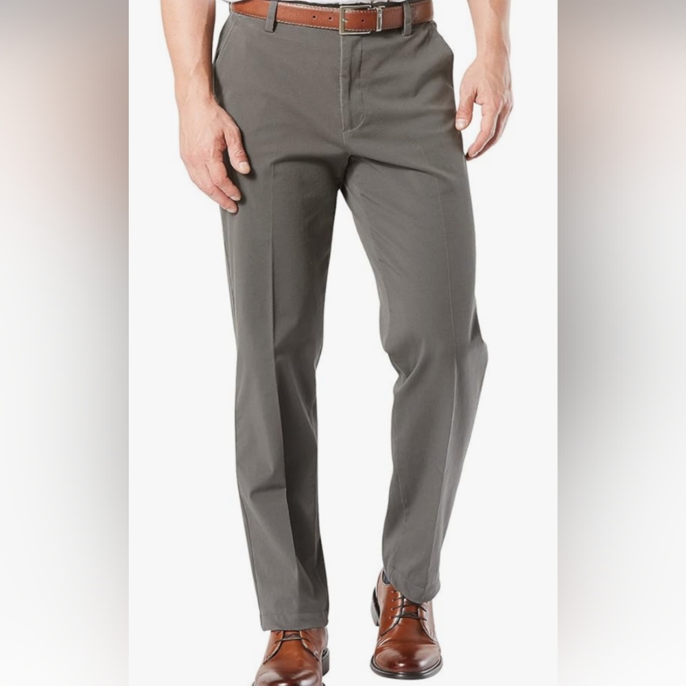 NWT Dockers Workday Khakis Grey 38 x 34